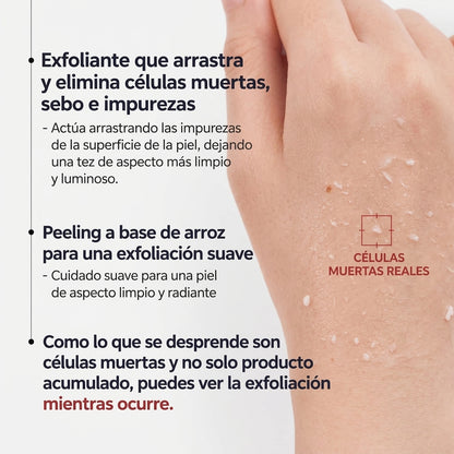 NABI Spray Exfoliante Peel Shot con Ácido Kójico y Cúrcuma, 200mL